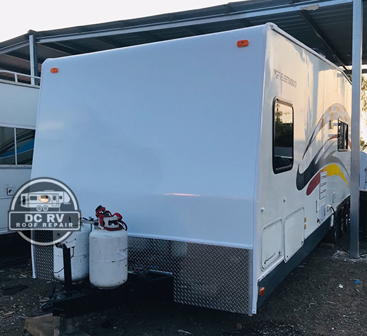 Dc Rv Roof Repair  before and after